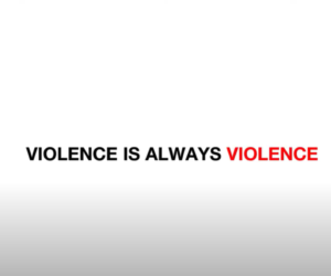 Η βία είναι πάντα βία! Ζήτα βοήθεια!